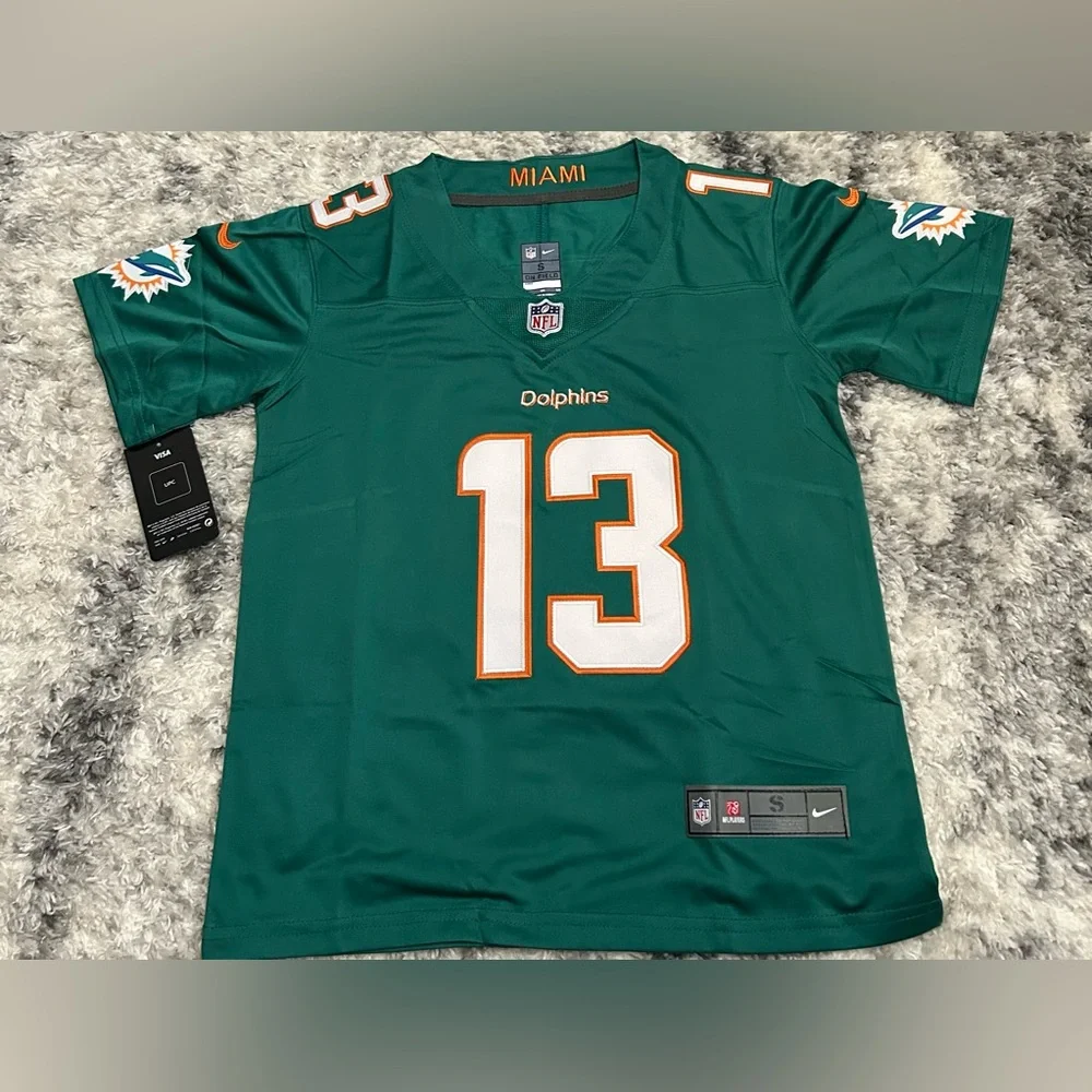 Nike Youth Sized Teal Miami Dolphins Jersey